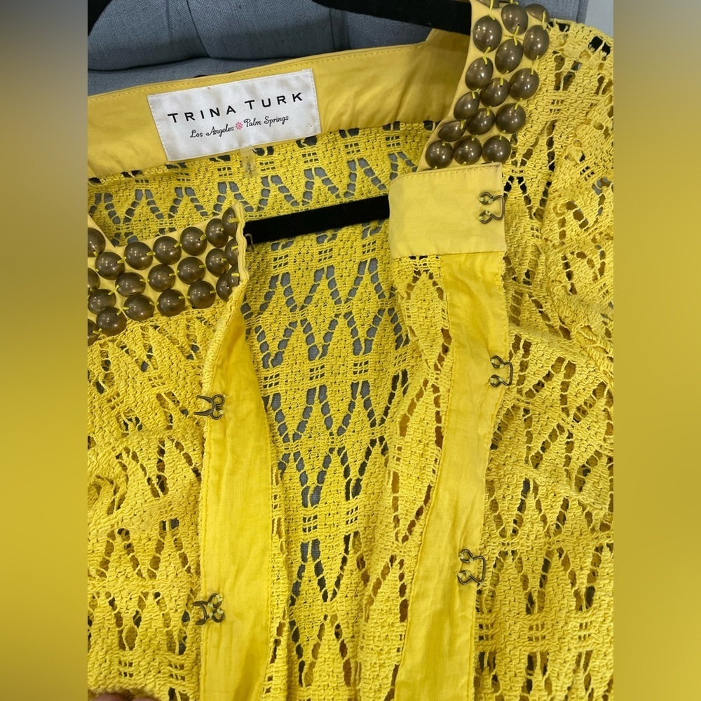 Trina Turk Palm Springs Collection Top Size 6 - Picture 3 of 6